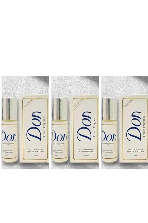 French Fragrance Roll On Perfume 6ml 3 Pcs