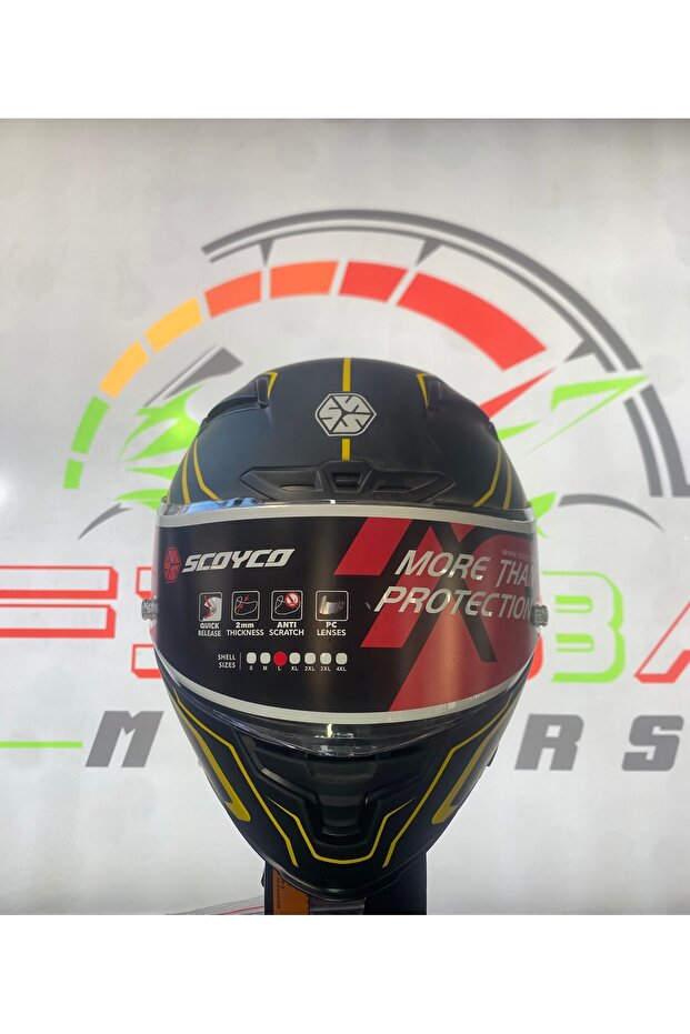 FİBBA FF-869 Flash Full Face Kask - 3