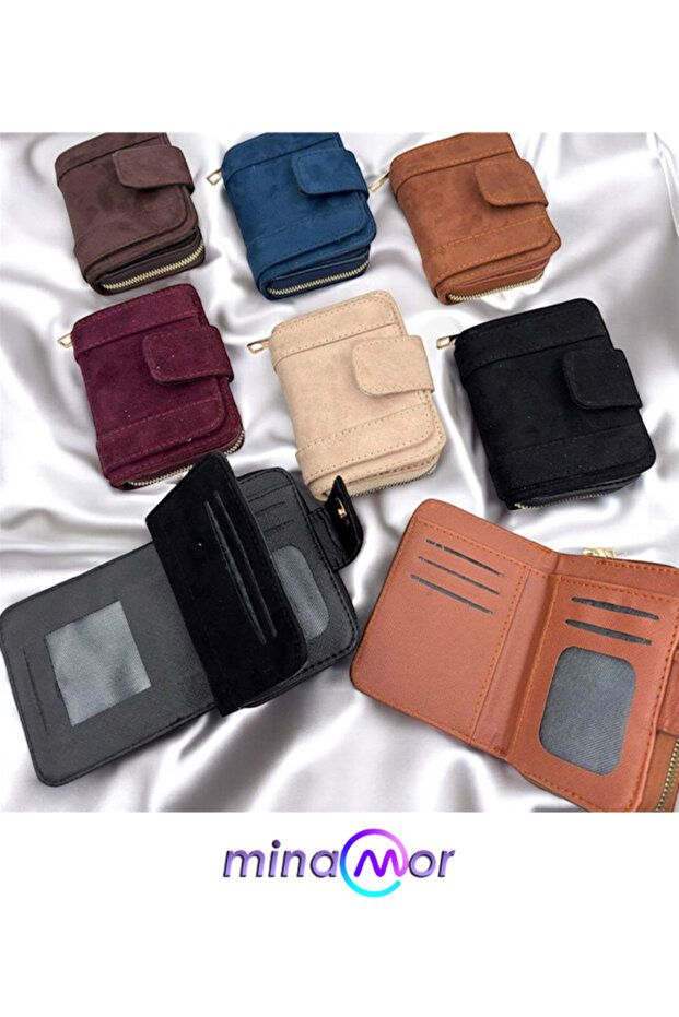 Kadın Süet Cüzdan - 4