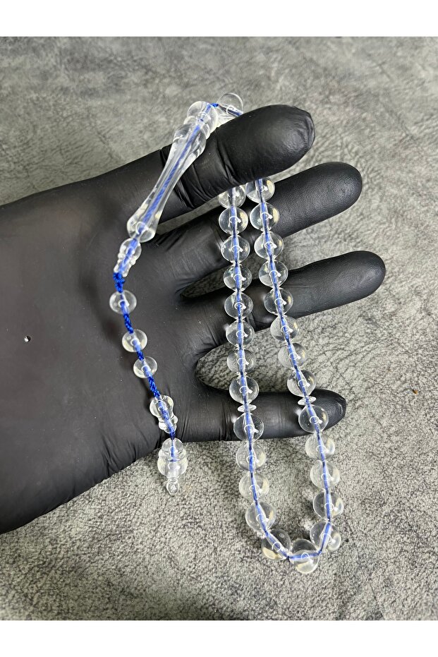 High End Powder Amber Prayer Beads with System