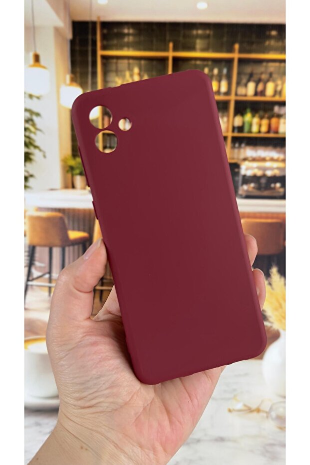 Samsung Galaxy A04 Compatible Silicone Shock-Absorbing Classic Protective Rubber Case
