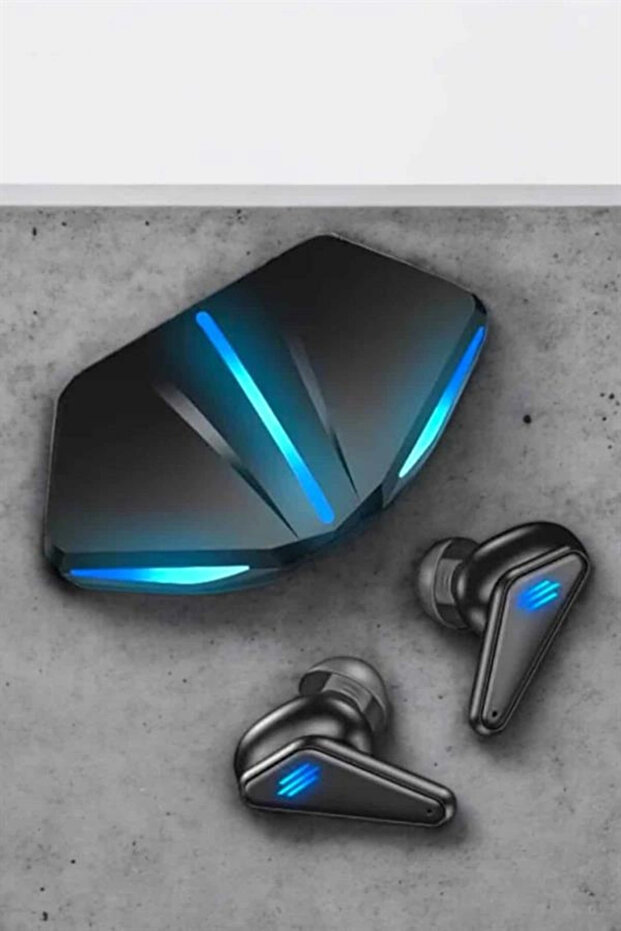 سماعة بلوتوث لاسلكية مزودة بميزة إلغاء الضوضاء النشط مع إضاءة LED - 5