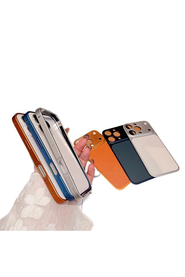 Metallic Case, Flippy, Compatible with iPhone 16 Pro - 6
