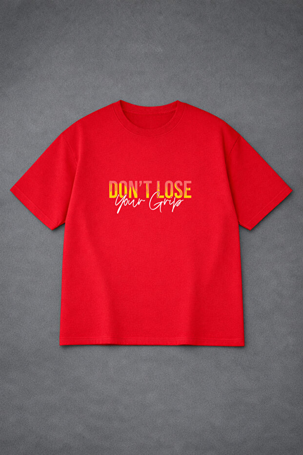 Oversized T-Shirt Comfortable Fit Don'T Lose Printed Premium T-Shirt