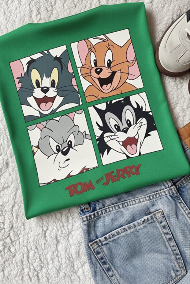 Tom and Jerry Printed Unisex T-Shirt