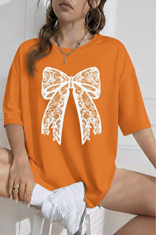 Ribbon Printed Unisex T-Shirt