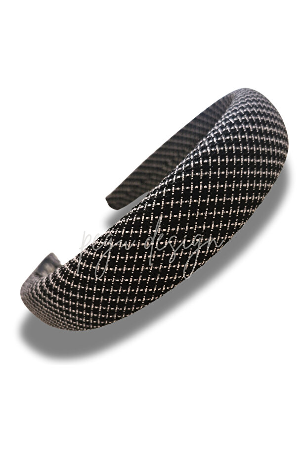 Black striped filled crown