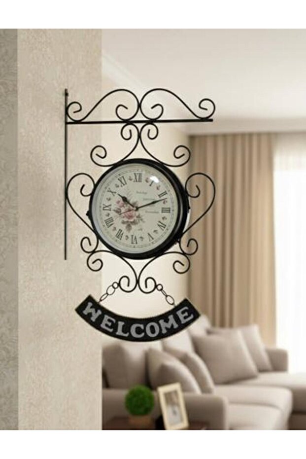 Corner Wall Clock - 1