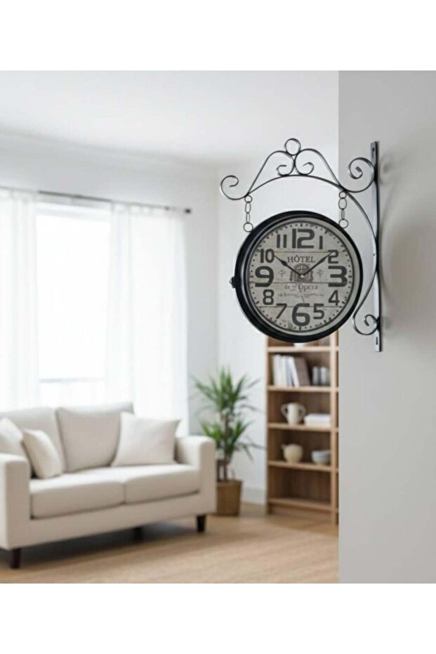 ساعة جدارية زاوية Wall Clock Corner - 2