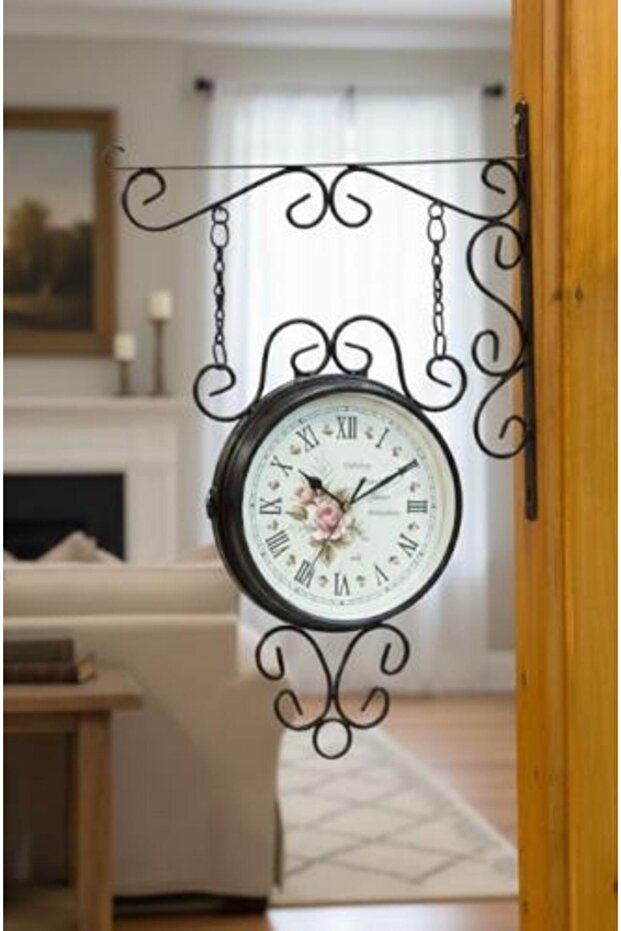 Corner Wall Clock - 1