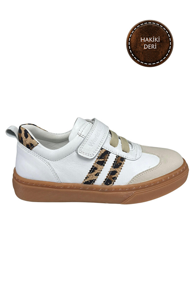 Children's Shoes Genuine Leather Orthopedic Sole, Stylish, Non-Slip Sole, Breathable