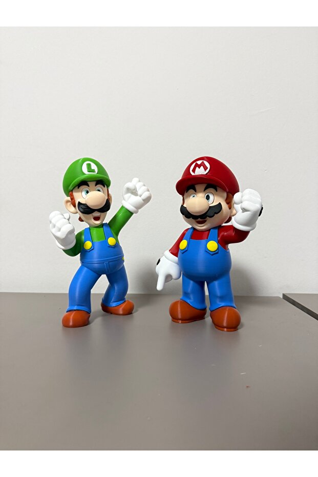 3d Süper Mario Karaker Figürü - 4