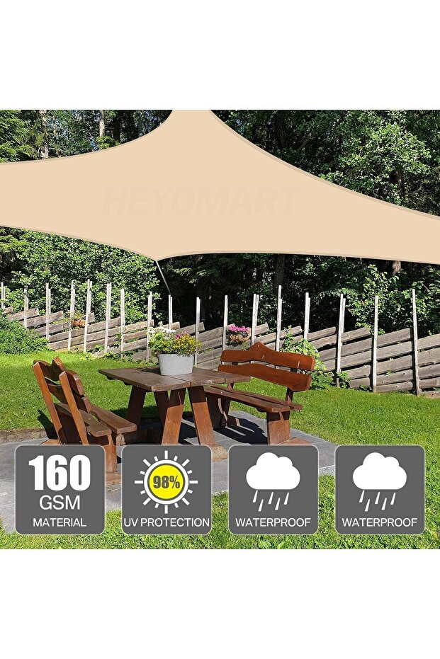 مظلة شمسية مستطيلة - 7