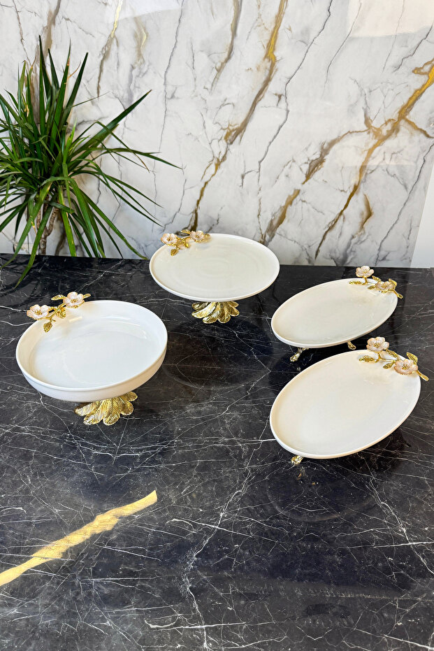 Laleza Sofra Sunum Servis Seti 4 Parça - 1