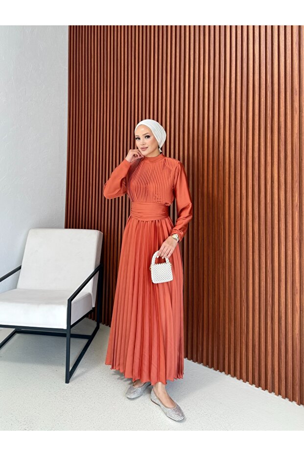 Piliseli Elbise 32-2039-2 - 5