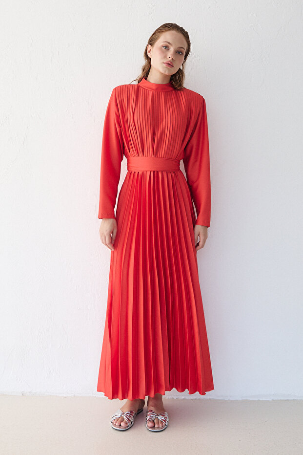 Piliseli Elbise 32-2039-2 - 5