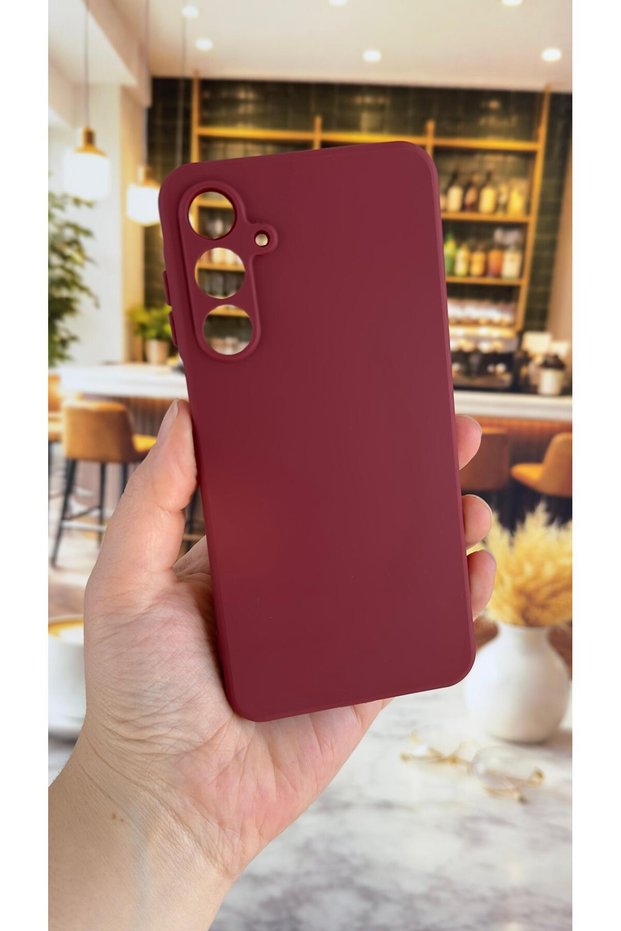 Samsung Galaxy S24Fe Compatible Silicone Shock-Absorbing Classic Protective Rubber Case