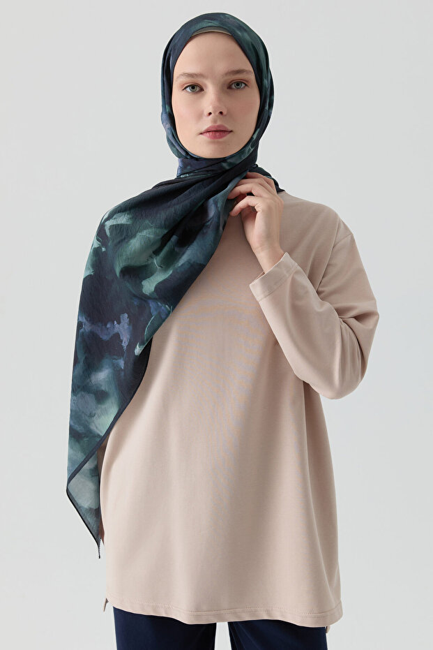 Oversize Bluz - Bej - 3