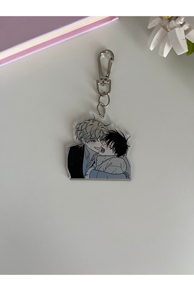 Low Tide in Twilight (Waterside Night) Euihyun Kim and Taeju Yeo Keychain / Bag Charm