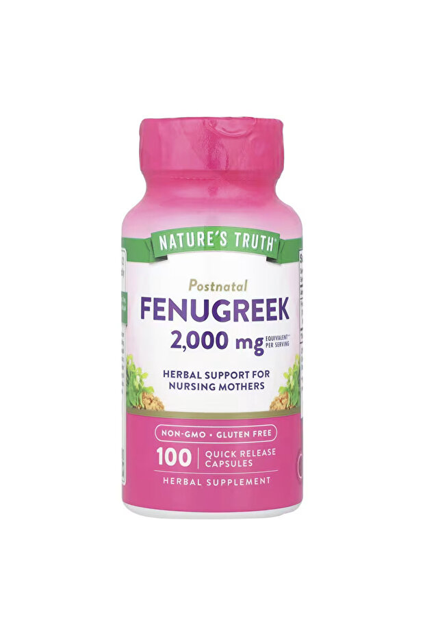 Fenugreek 1000 Mg 100 Capsules