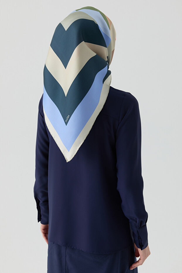 Gizli Patlı Basic Gömlek - Lacivert - 4