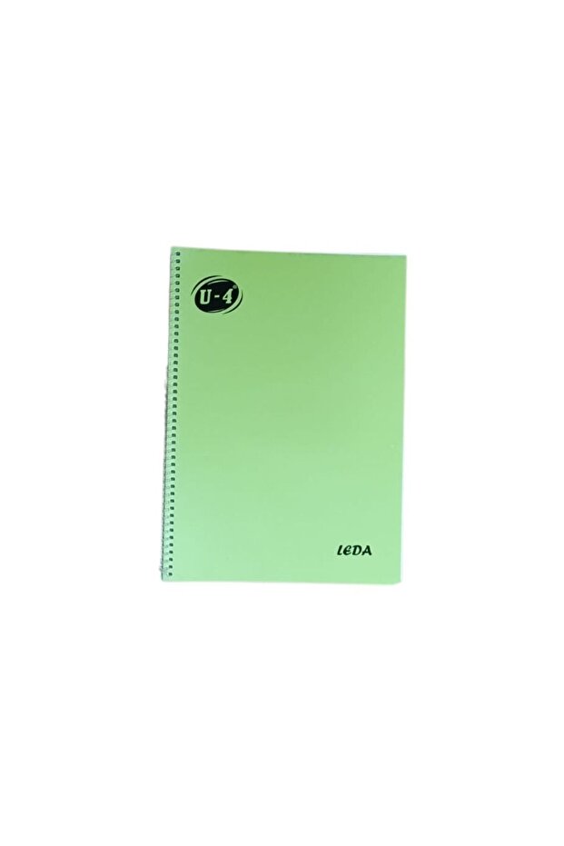 U-4 A4 Pp Kp Spiral 40 Yp Squared Notebook-Green