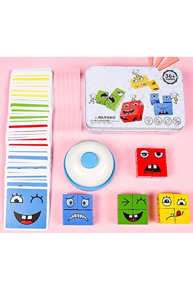 Face Changing Cube Building Blocks - 3