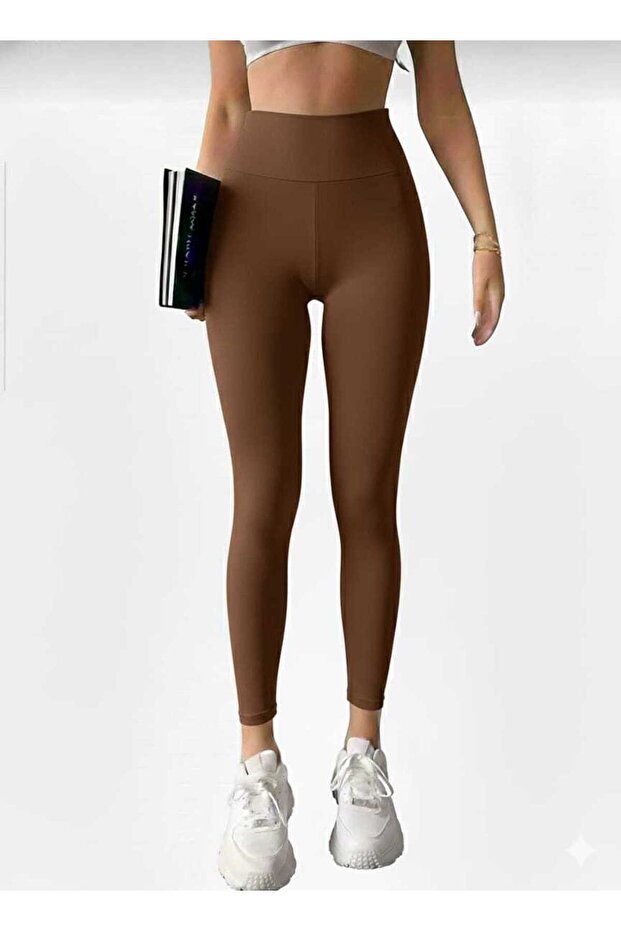 Brown up High Waist Shaping / Sculpting Leggings