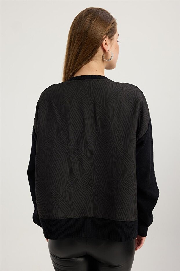 Damar Patterned Sweatshirt - 5