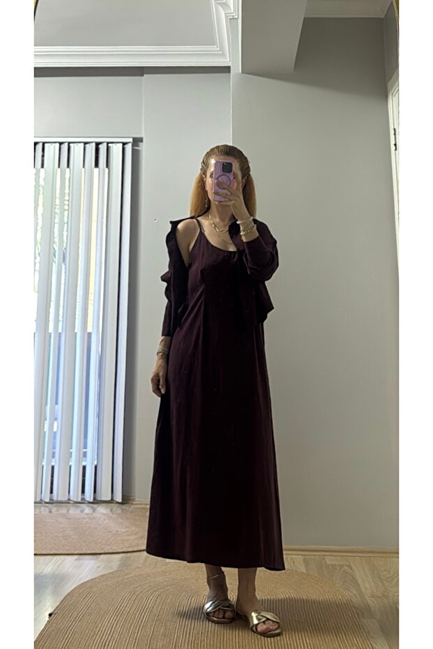 Gömlekli elbise - 1