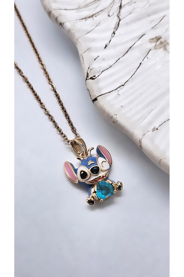 Lilo Stitch Çelik Kolye05 - 6