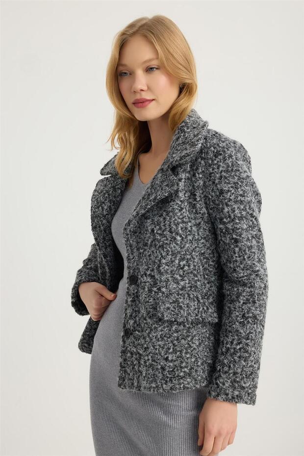 Kırçıllı Kısa Ceket - 2