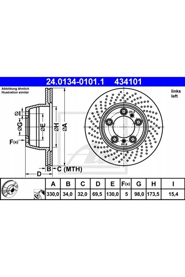 Спирачен диск - 2