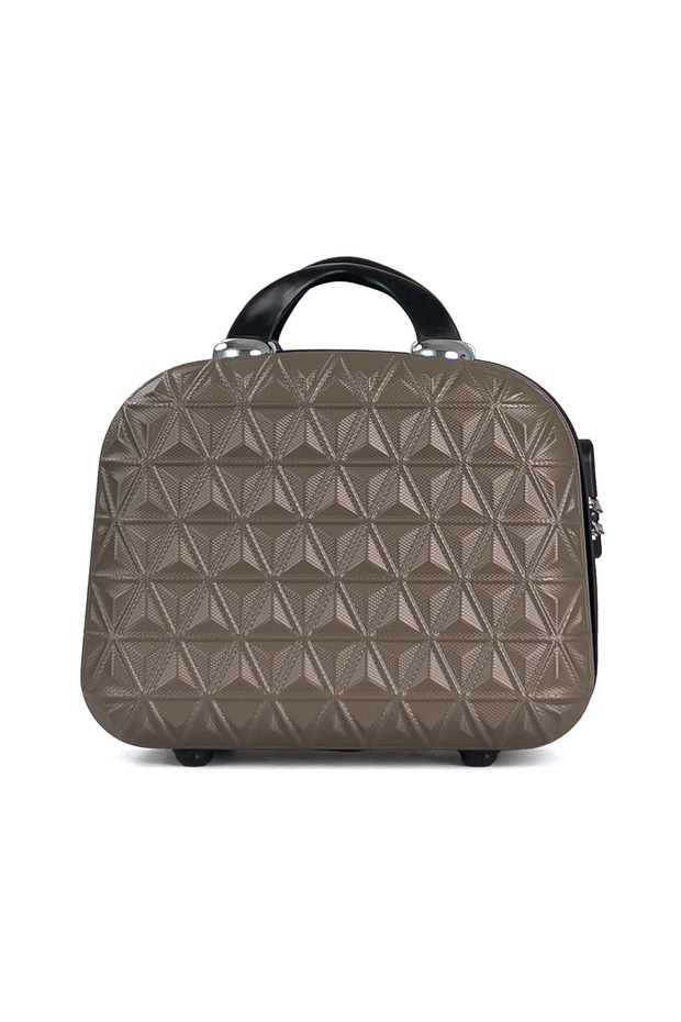 Pyramid Abs Makeup Suitcase Gold