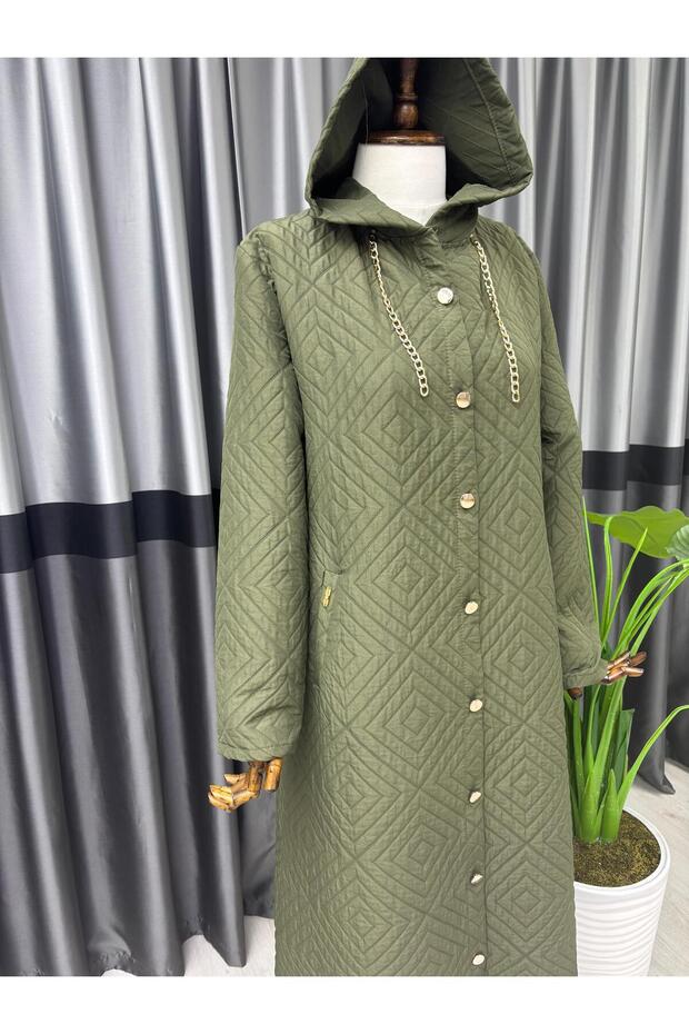 قبعة مطرزة بنمط هندسي مطرز - 4