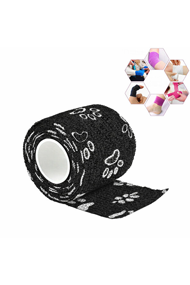 Pati Koban Bandage - Self-Adhesive Bandage - Coban Bandage-Elastic Wrap Bandage 5Cmx4.5 M.