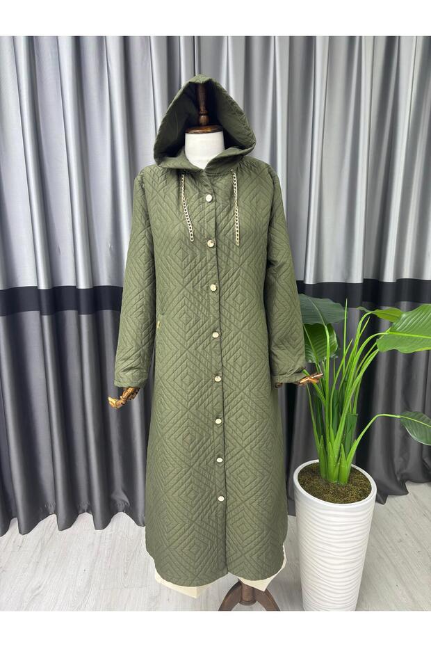 قبعة مطرزة بنمط هندسي مطرز - 2