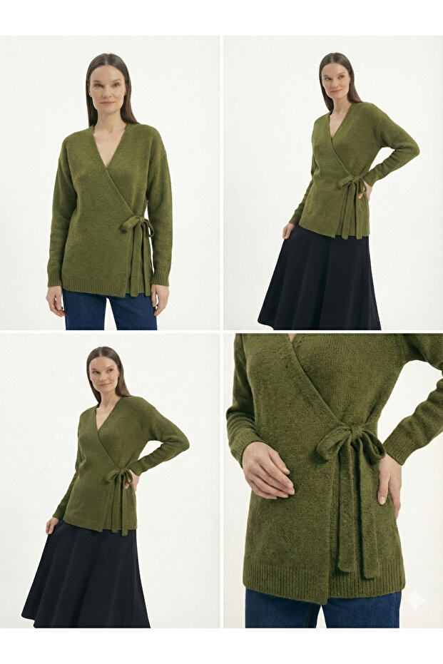 Tiftiklenmeyen Bağlamalı Kazak - 5