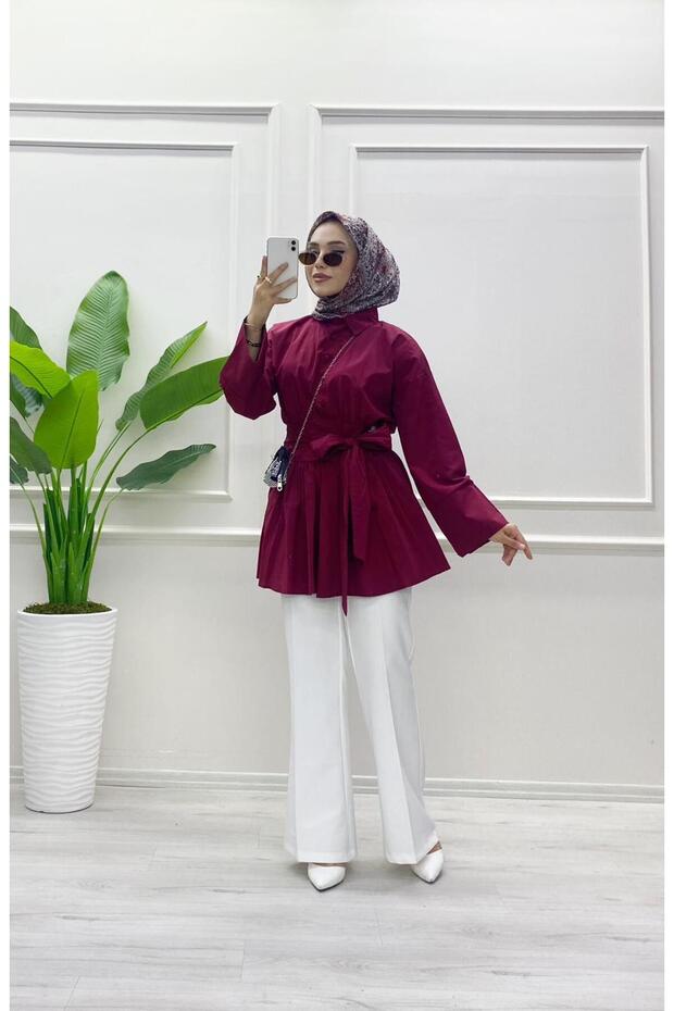 BELDEN BAĞLAMALI TUNİK - 2