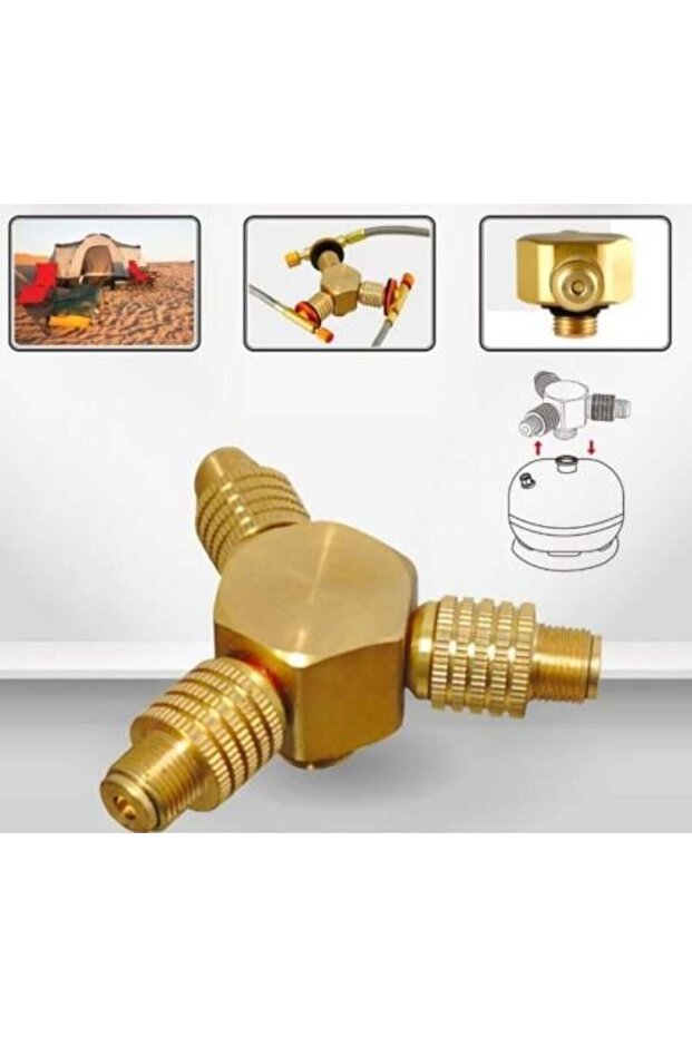 تحويل الغاز بثلاثة منافذ