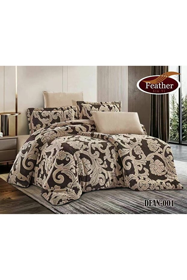 مفرش نفر ديان شتوي 4 قطع - 1