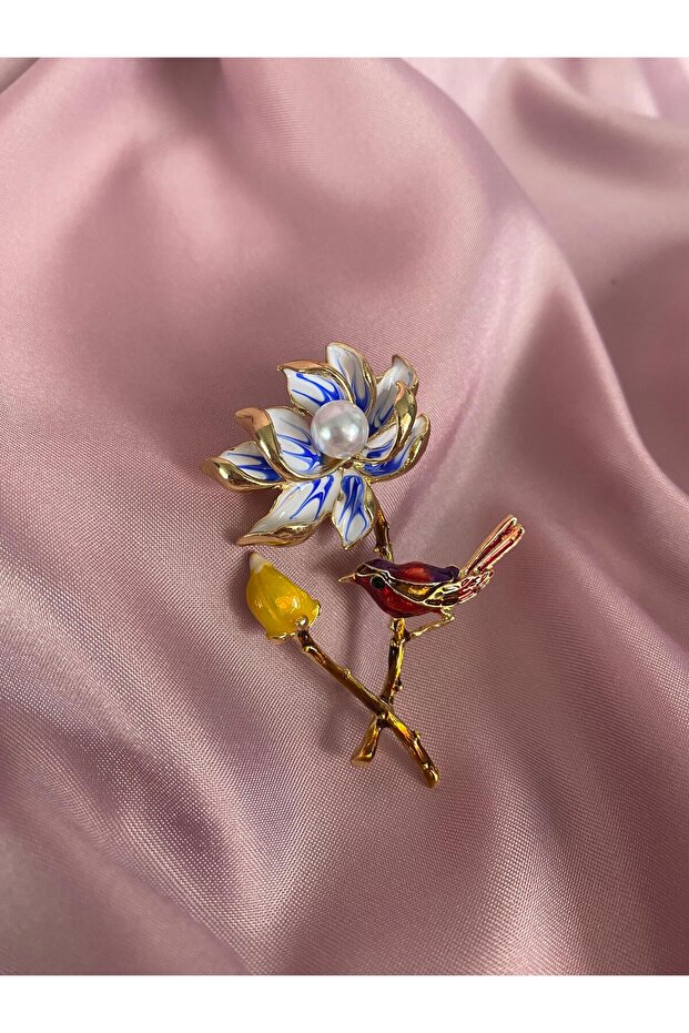 Mine Çiçeği Broş - 6
