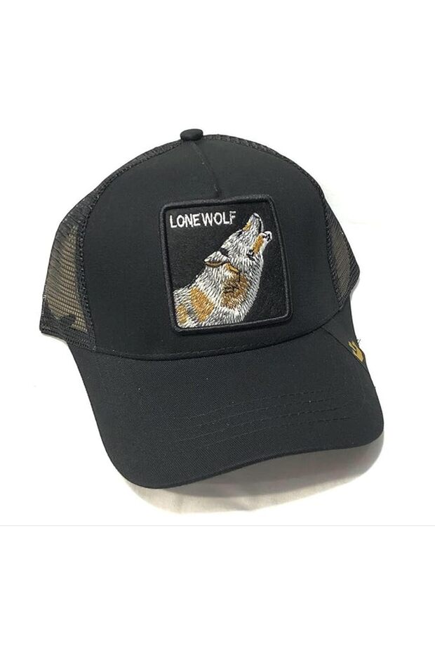 Wolf Design Mesh Cap - 1
