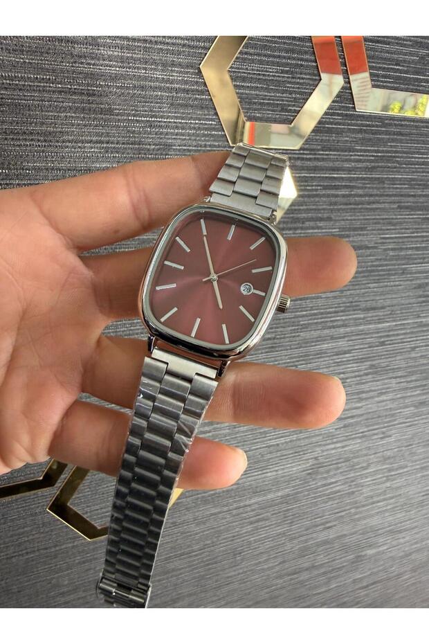 Takvimli Çelik Kordon Erkek Kol Saat - 5