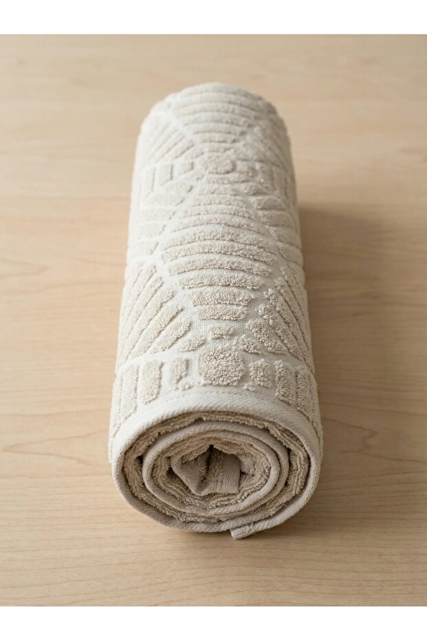 2-Piece Leodikya Hand Towel - 50X90 Cm, 250 Gr, 100% Cotton