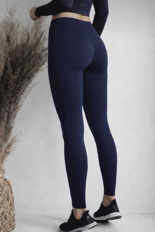 talie înaltă Colanți strălucitori efect modelator - 1