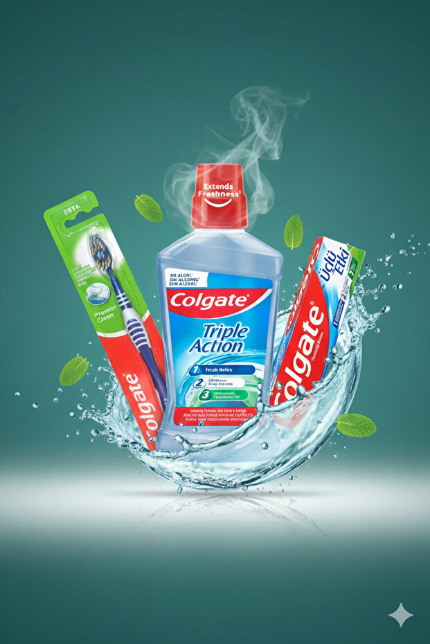 3'lü Ağız Bakım Seti - 2