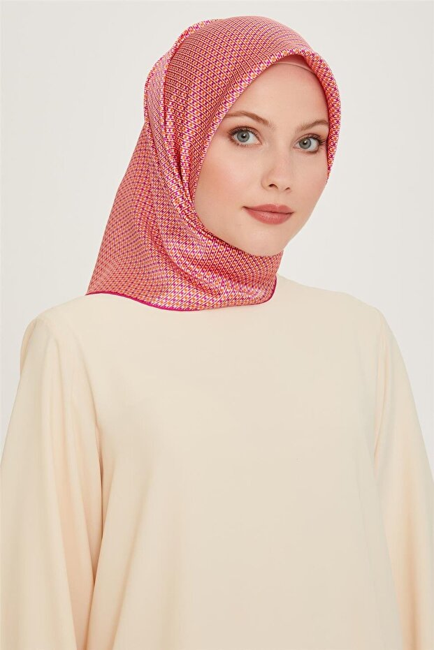 وشاح كلاسيكي منقوش سيرا ساف حرير 9210D 04