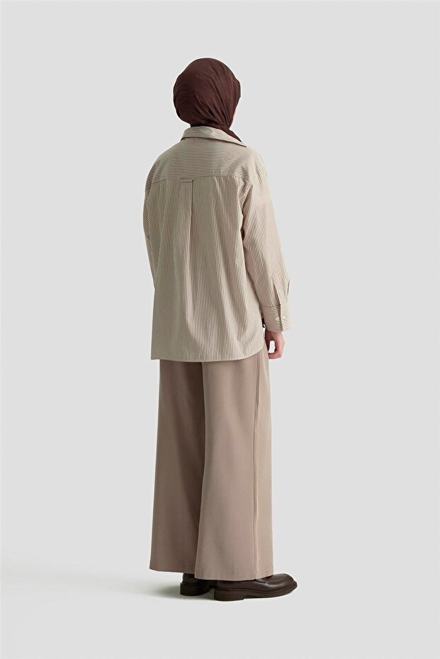 Palazzo Pants Mink - 4