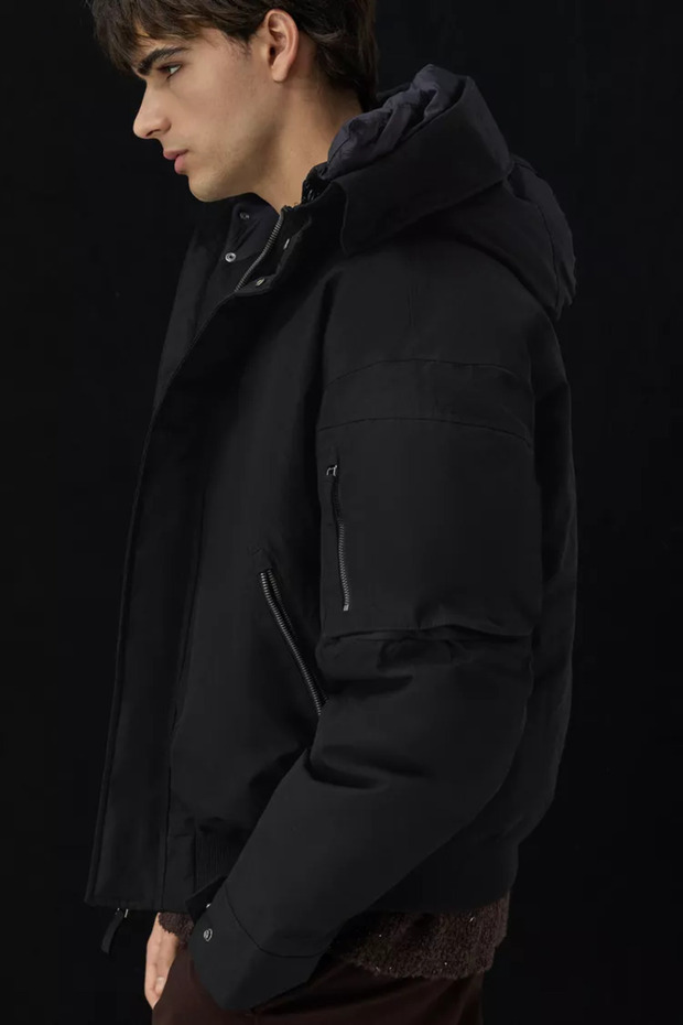 Kapitone Bomber Ceket - 4